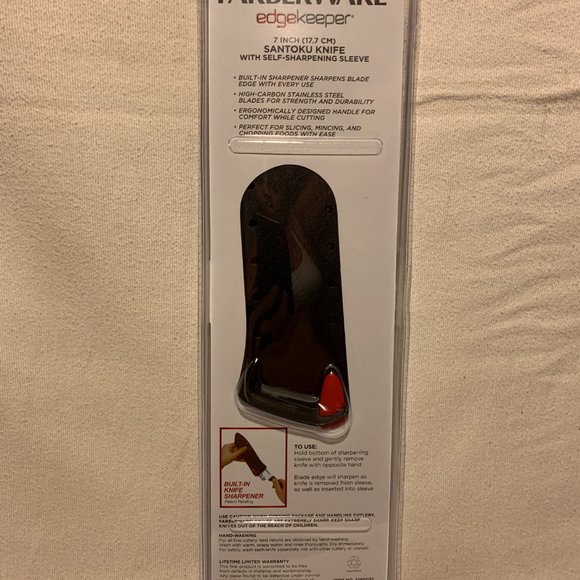 Farberware EdgeKeeper Santoku Knife - Picture 2 of 4